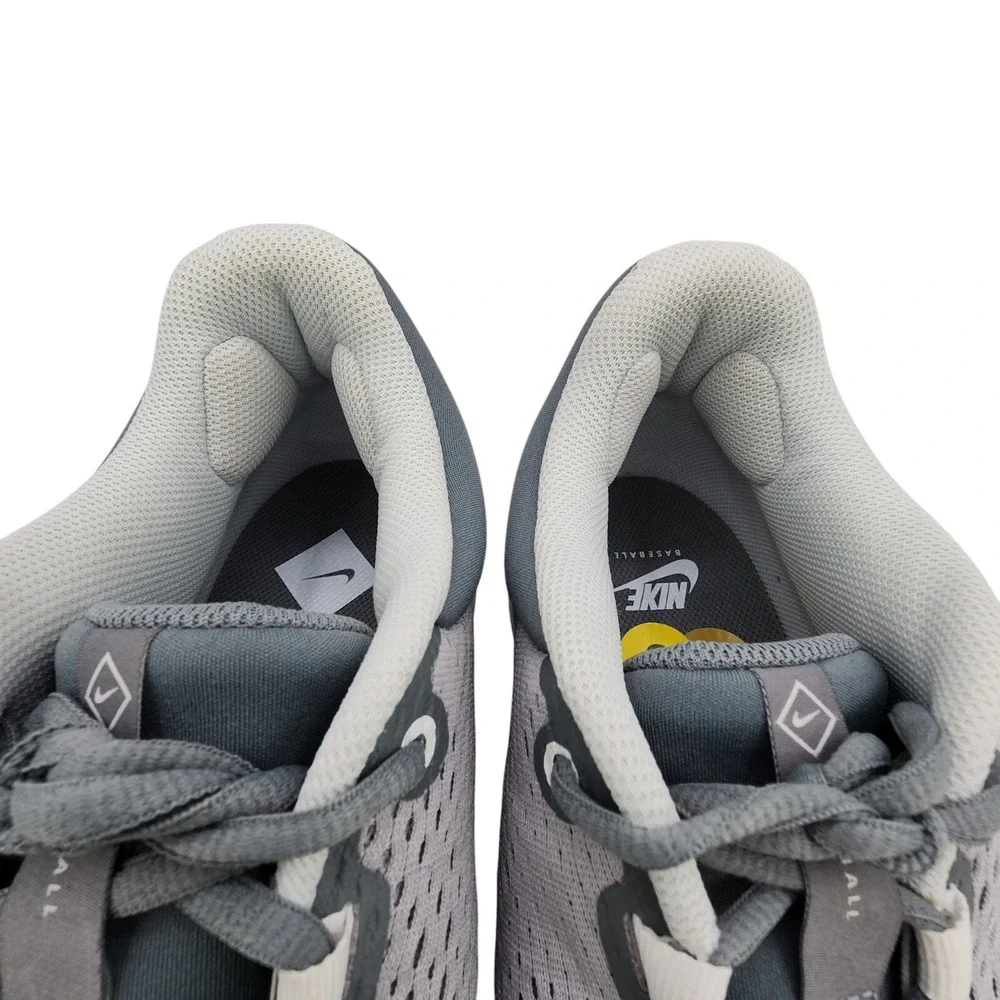 Nike Alpha Huarache Elite 4 Mens Size 15 Baseball Cleats Gray DJ6521-012 NEW‎
